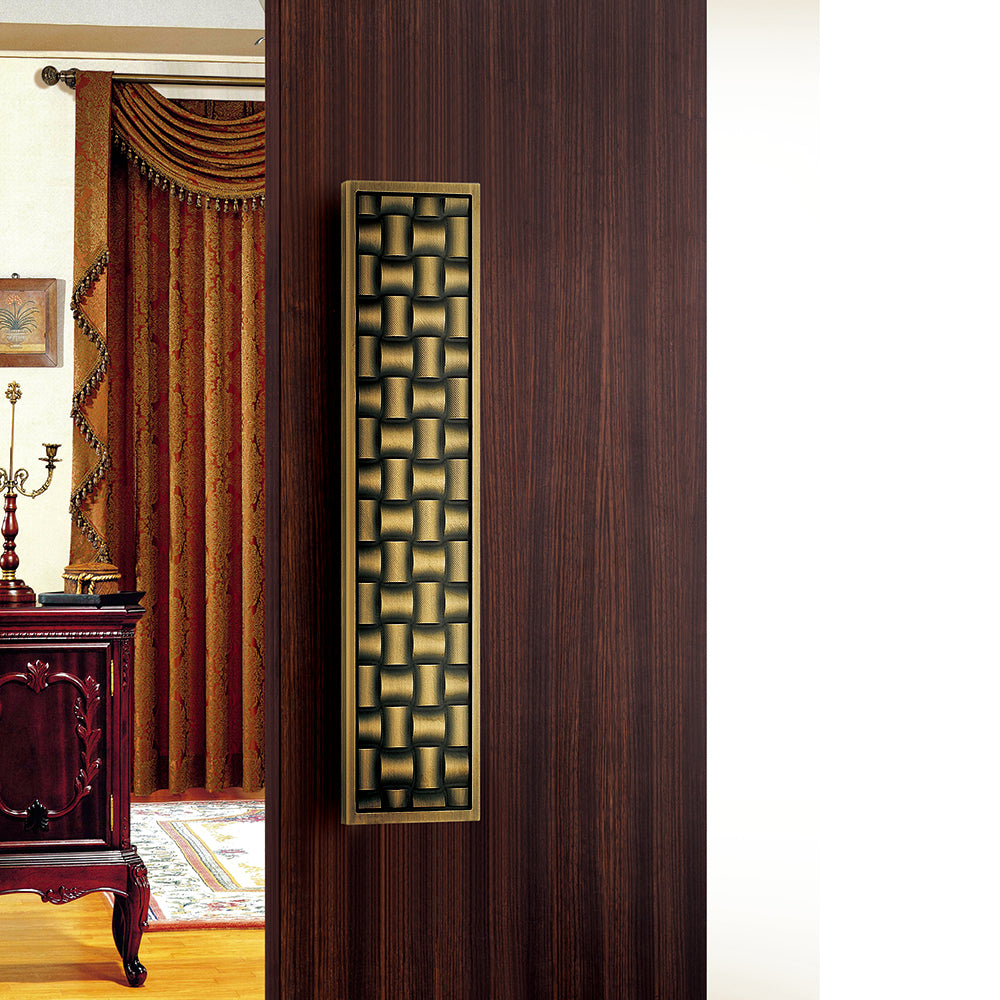 Raytel Heritage Solid Brass Exquisite Sculptured Sliding Door Handle RT640