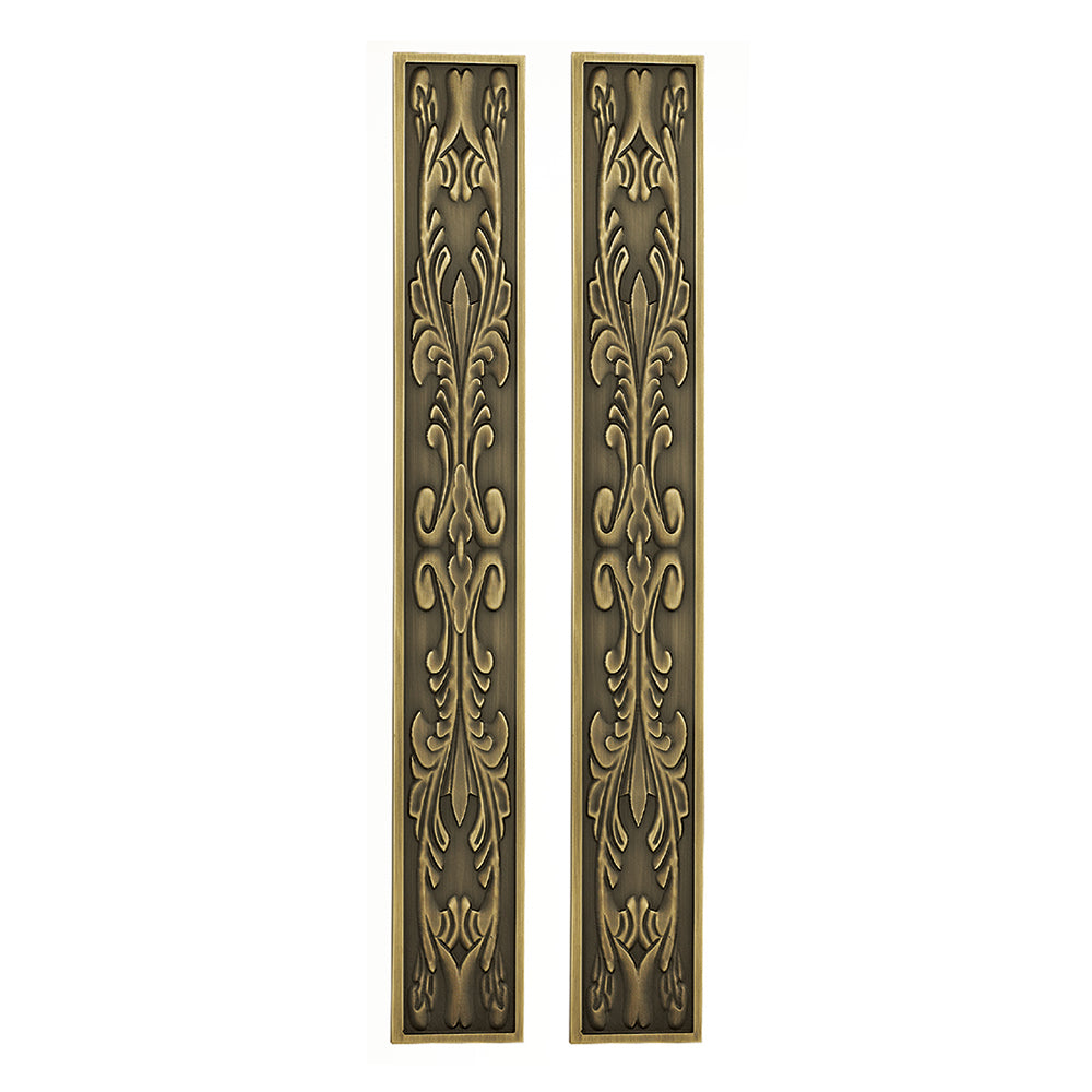 Raytel Heritage Solid Brass Exquisite Sculptured Sliding Door Handle RT684