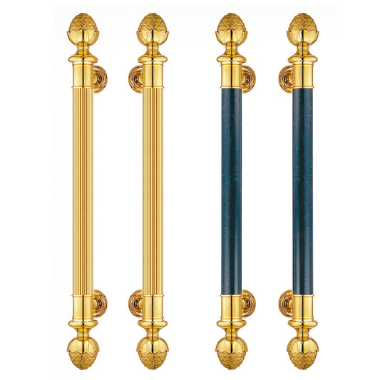 Raytel Solid brass Exquisite Sculptured Pull Handle for Commercial Door RT205