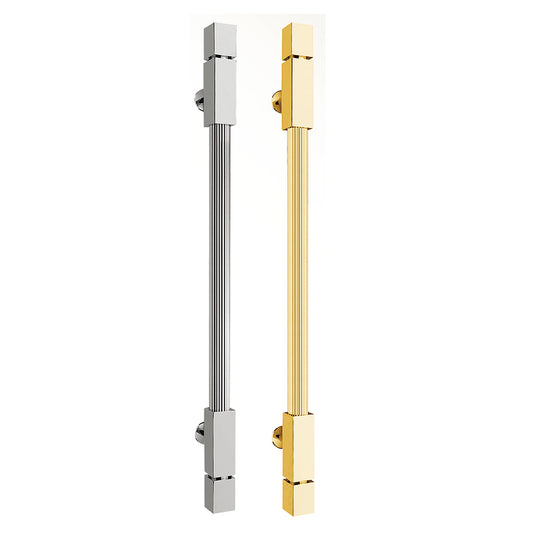 Raytel Modern Minimalist Architectural Sculptured Door Pull Handle for Wood Glass Fiberglass Metal door RT345