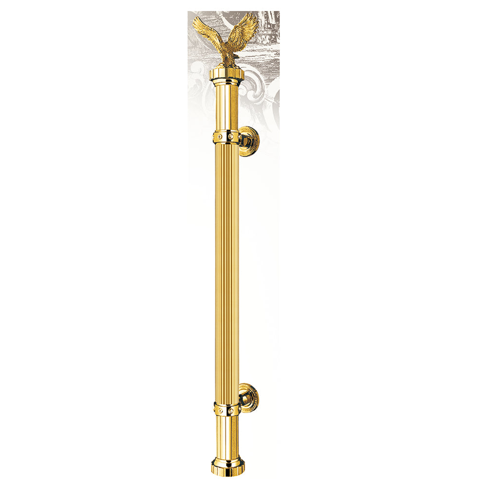 Raytel Solid brass Exquisite Sculptured Pull Handle Falcon Shape for Commercial Door RT352