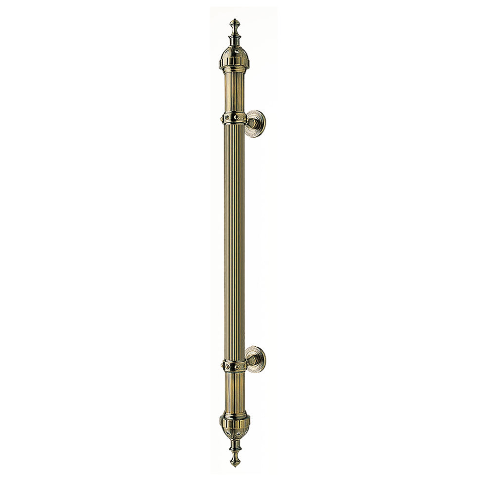 Raytel Solid brass Exquisite Sculptured Pull Handle for Commercial Door RT375