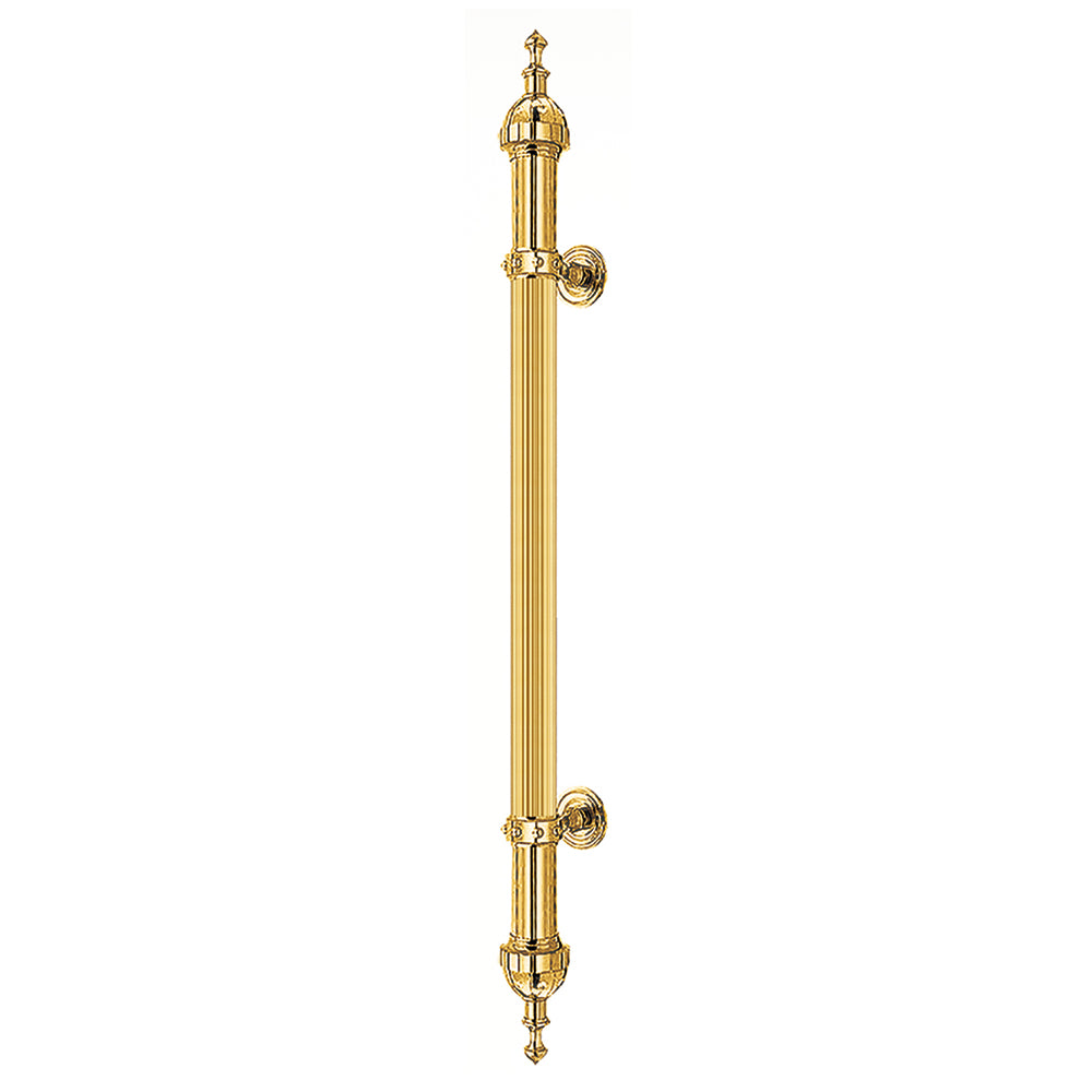 Raytel Solid brass Exquisite Sculptured Pull Handle for Commercial Door RT375