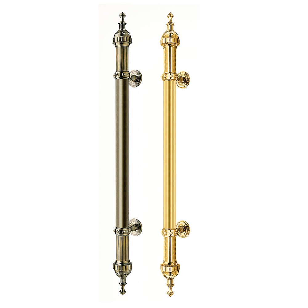 Raytel Solid brass Exquisite Sculptured Pull Handle for Commercial Door RT375