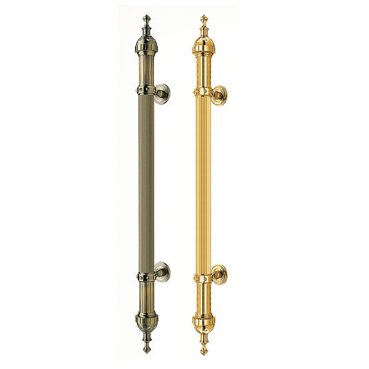 Raytel Solid brass Exquisite Sculptured Pull Handle for Commercial Door RT375