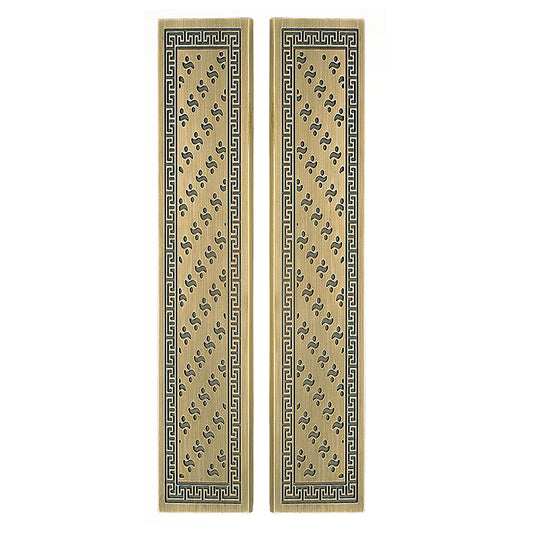 Raytel Heritage Solid Brass Exquisite Sculptured Sliding Door Handle RT605