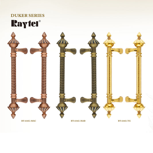Raytel Traditional Architectural Sculptured Door Pull Handle RT616G