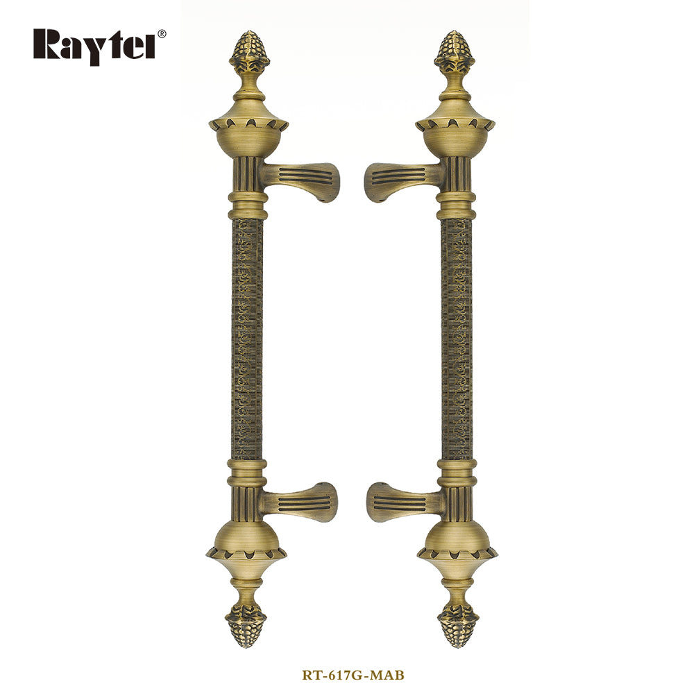 Raytel Classic Luxury Architectural Sculptured Door Pull Handle RT617G