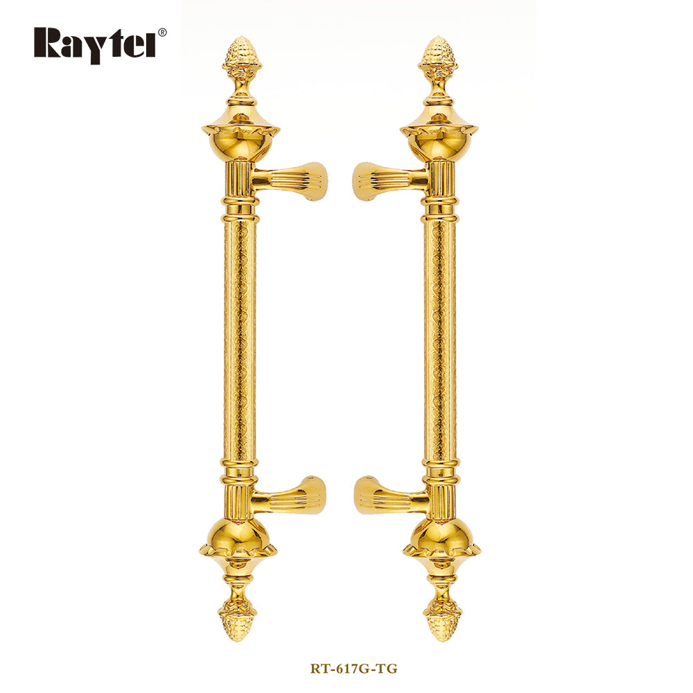 Raytel Classic Luxury Architectural Sculptured Door Pull Handle RT617G