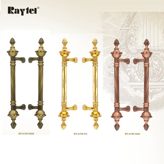 Raytel Classic Luxury Architectural Sculptured Door Pull Handle RT617H