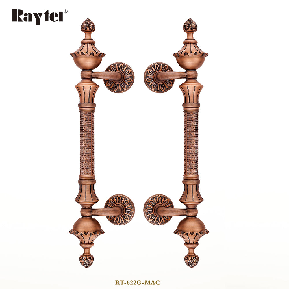 Raytel Classic Solid Brass Architectural Sculptured Door Pull Handle RT622G