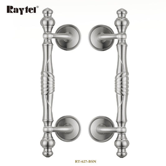 Raytel Classic Solid Brass Architectural Sculptured Door Pull Handle RT627