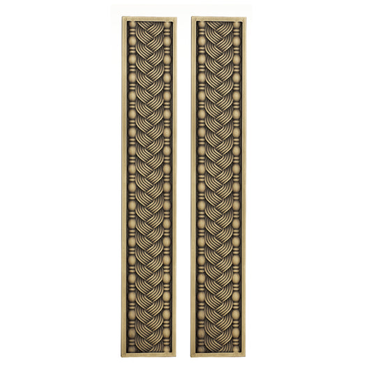 Raytel Heritage Solid Brass Exquisite Sculptured Sliding Door Handle RT681